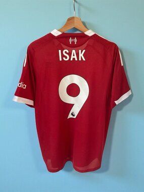 Adult Alexander Isak Red Soccer Jersey